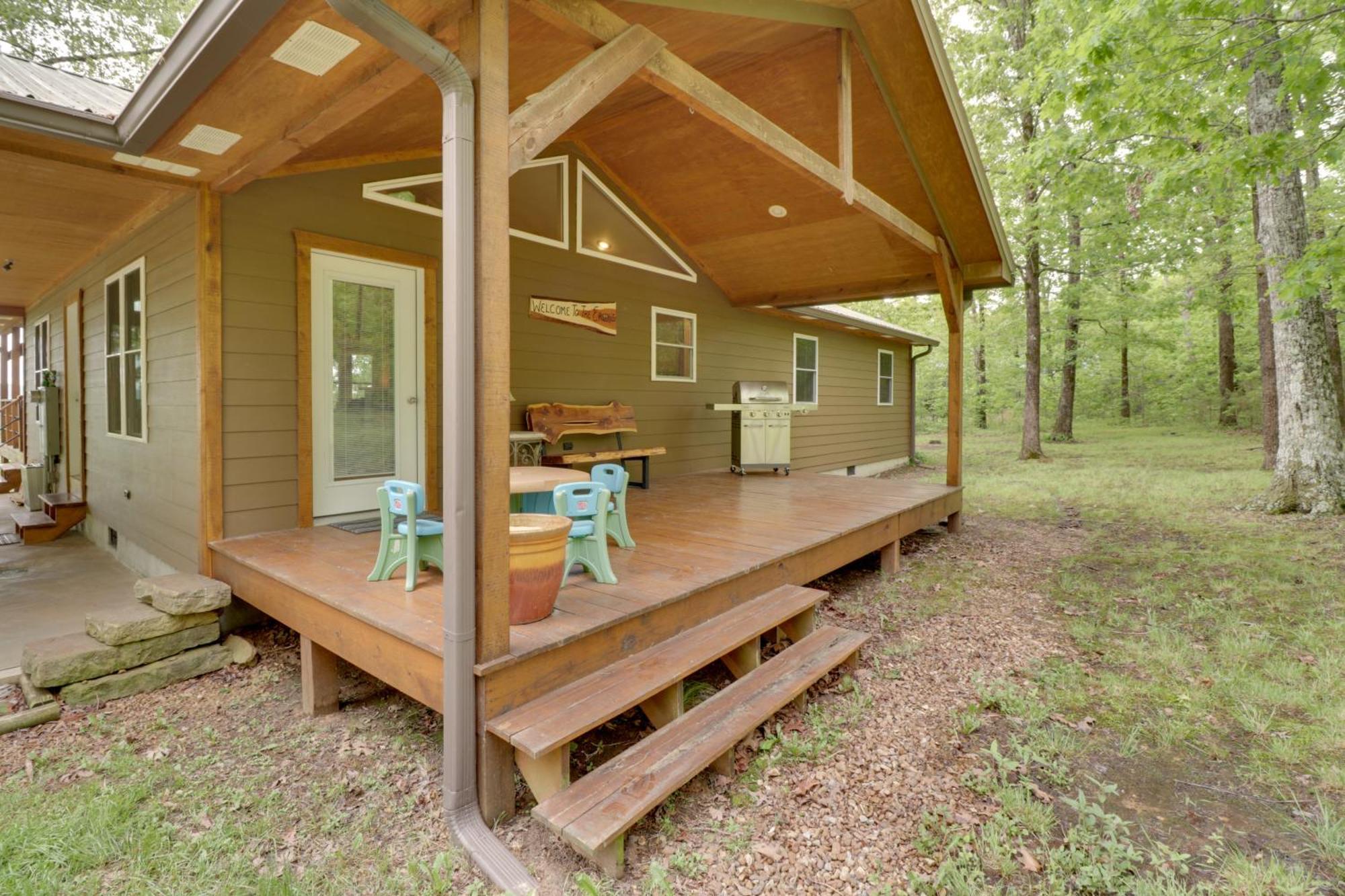Spacious And Elegant Mountain View Cabin With Deck! المظهر الخارجي الصورة