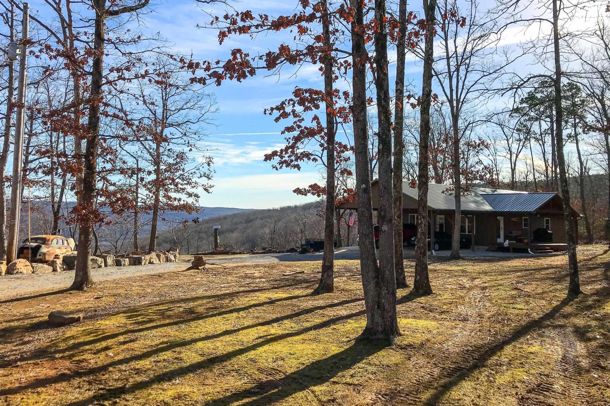 Spacious And Elegant Mountain View Cabin With Deck! المظهر الخارجي الصورة
